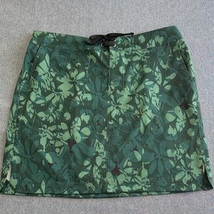 Ripskirt Hawaii Tropical Green Mini Skirt